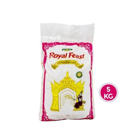 Riz Parfum Royal Feast Thailandais Long Grains Kg Glotelho