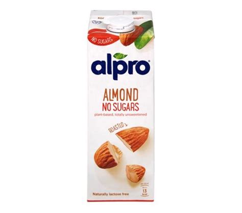 Alpro Almond Roasted No Sugars Drink 1l Cheap Basket