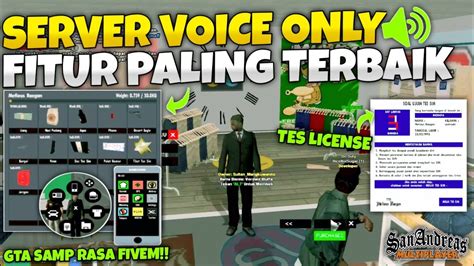 Server Gta Samp Voice Only Fitur Paling Terbaik Review Server Samp