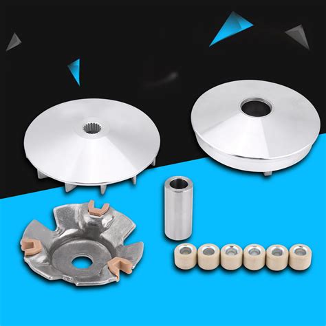 Complete Motorcycle Clutch Assembly Variator Assy Kit For Gy6 Scooter