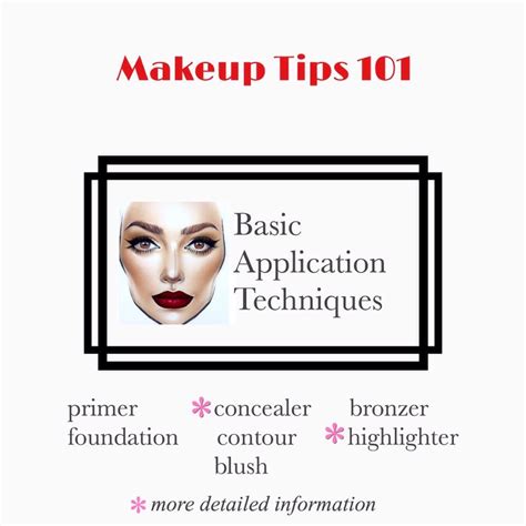 Makeup 101 Basic Application Primerfoundation Concealer Contour