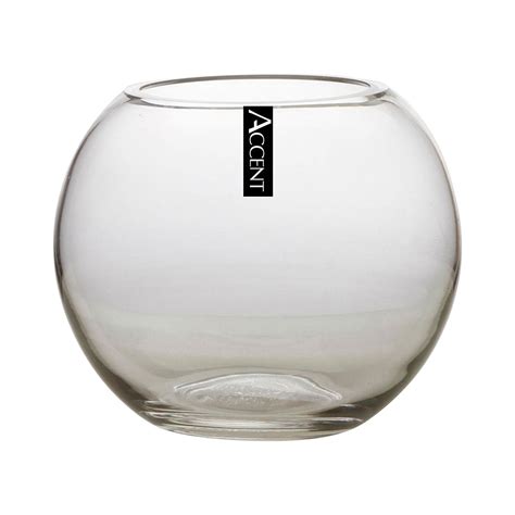 Glass Rose Bowl 12x9.5cm | The Reject Shop