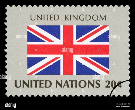 UNITED KINGDOM Postage Stamp Of UK National Flag Series Of United