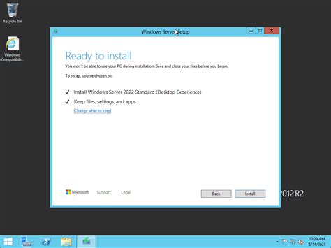 In Place Upgrade Windows Server 2008 R2 To Windows Server 2022