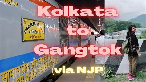 Kolkata To Njp Train Journey Sealdah To Njp Darjeeling Mail Full