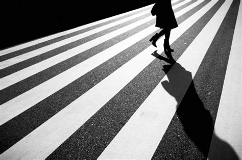 Woman Walking Shadow Light Photography By Junichi Hakoyama 7