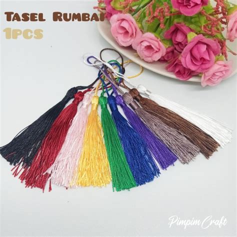 jual tasel rumbai warna pcs shopee indonesia