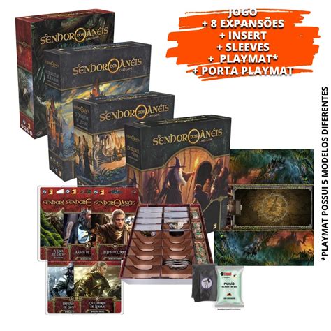 O Senhor dos Anéis Card Game Combo Completo Alquimistas dos Jogos