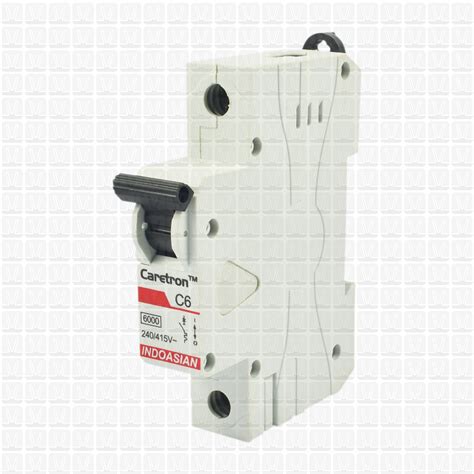 Caretron 06 Single Pole MCB MCBs Vardhman Shop