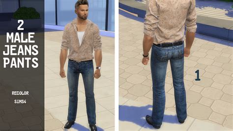 Male Jeans Pants The Sims Catalog