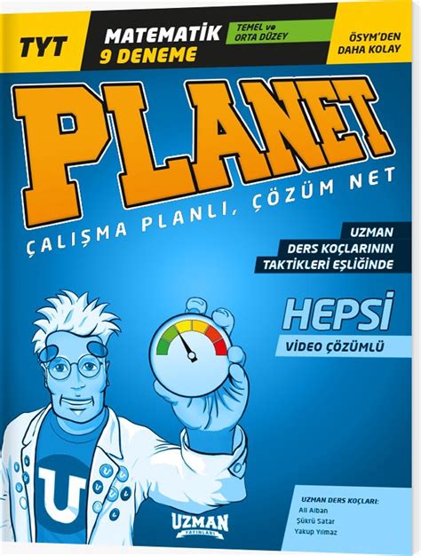 Uzman Yay Nlar Tyt Matematik Temel Orta D Zey Deneme Planet