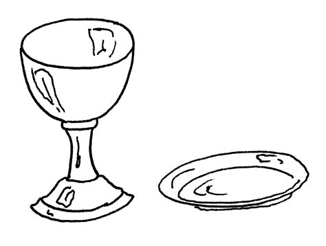 Chalice Coloring Page Coloring Pages