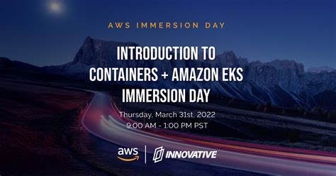 Introduction To Containers And Amazon EKS AWS Immersion Day