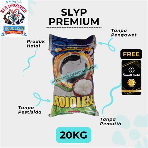 Jual Beras Rojolele Slyp Super Premium Kg Kg Kg Shopee Indonesia