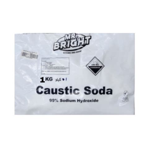 Caustic Soda Sodium Hydroxide 1Kg Canvas General Trading L L C