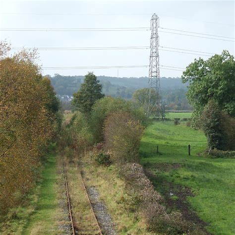 Disused Railway Line Near Denford © Roger D Kidd Geograph