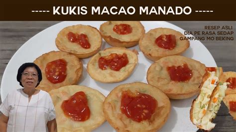 RESEP KUKIS MACAO MANADO YouTube