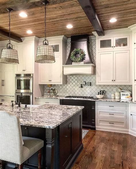 65 Beautiful Farmhouse Kitchen Backsplash Design Ideas 2019 40 Rustic