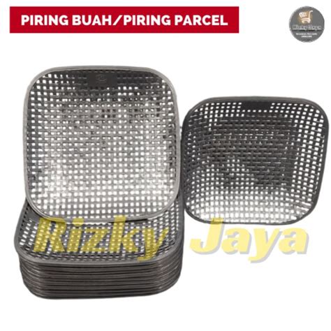 Jual Piring Plastikpiring Buahpiring Parcel Persegipiring Parcel