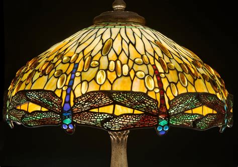 Tiffany Studios Jeweled Drophead Dragonfly Table Lamp At 1stDibs