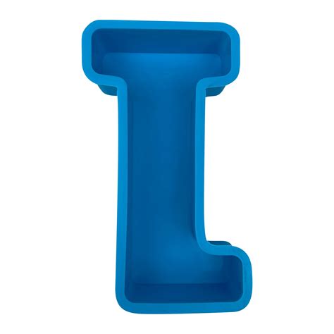 Moocorvic 3D Alphabet Resin Silicone Mold Capital Letter Mold Large