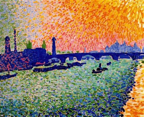 André Derain le pont vue sur la fleuve Andre derain Fauvism art