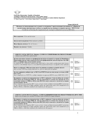 Fillable Online Caa Gov Form LICA55 Fax Email Print PdfFiller