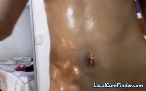 Latina Masturbating Webcam Part Oil