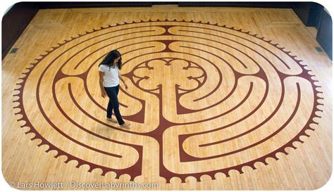 Wood Floor Labyrinth Lars Howlett Professional Labyrinth Designer