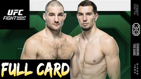 Ufc Vegas Predictions Strickland Vs Magomedov Full Card Betting