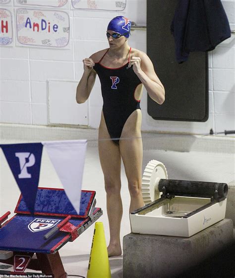 University Of Kentucky Swimmer Riley Gaines Who Tied For 5th Place