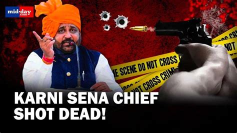 Sukhdev Singh Gogamedi Murder Karni Sena Chief Sukhdev Singh Gogamedi Shot Dead