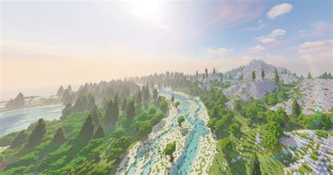 Nui Custom Terrain Minecraft Map