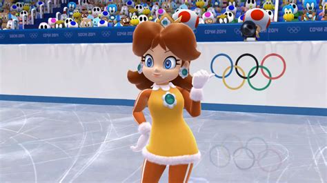 Mario And Sonic At The Sochi 2014 Olympic Winter Games Daisy 26