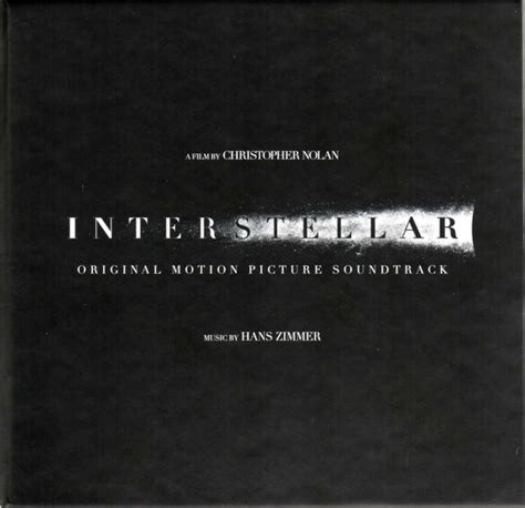 Hans Zimmer Interstellar Original Motion Picture Soundtrack Cd Album Limited Edition