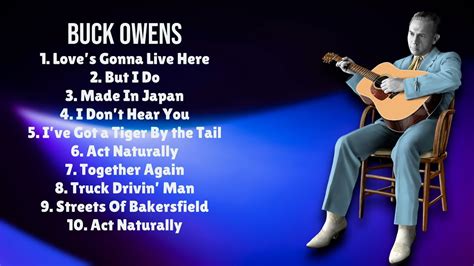 Buck Owens Best Music Hits Of 2024 Elite Chart Toppers Mix Coveted Youtube