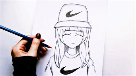 رسم انمي سهل تعلم رسم فتاة انمي لطيفه بطريقة سهلة وأحترافية Youtube