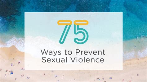 75 Ways To Prevent Sexual Violence Respect ™