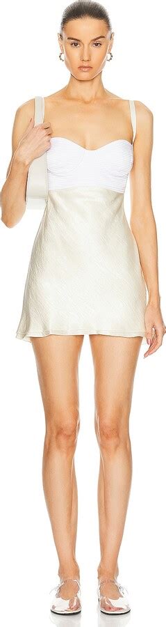 Anna October Taira Midi Dress In Ivory ShopStyle