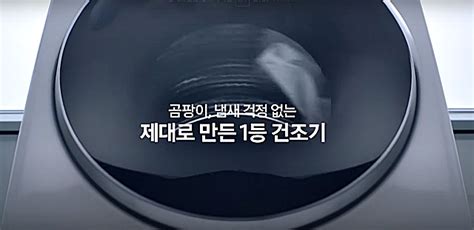 삼성전자 그랑데 건조기의 Lg전자 ‘스팀 저격광고 논란