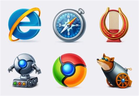 Web Browsers Icon Set Icons By Web Icon Set