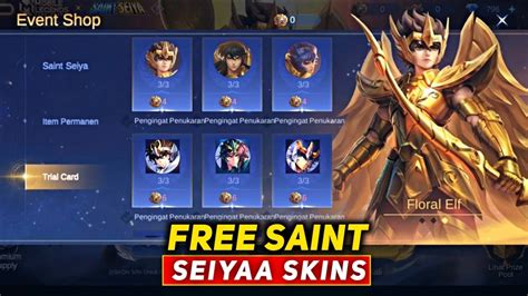 Get Guarenteed Free Saint Seiya Skin By Draws Mlbb X Saint Seiya