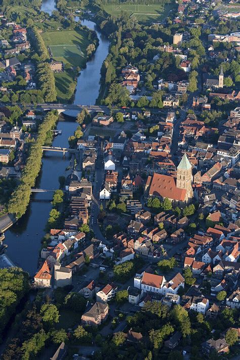 Luftbild Rheine An Der Ems Altstadt Bild Kaufen Image