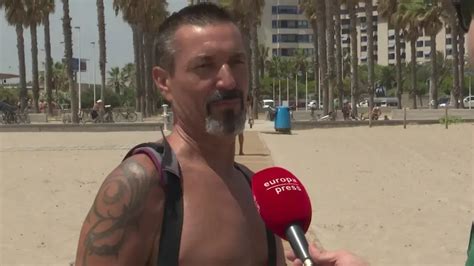 Vídeo Las Playas De València Se Llenan De Gente Por Las Altas Temperaturas