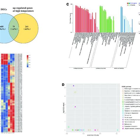 Snp Frequency Distribution A Venn Diagram Of Degs And Genes Of The