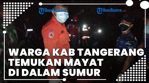 Sedang Asyik Memancing Warga Kabupaten Tangerang Malah Temukan Mayat