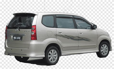 Toyota Avanza Minivan Bumper Car Toyota Compact Car Glass Png PNGEgg