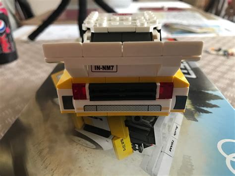 Building the Lego Audi Quattro S1 Set | simonprickett.dev