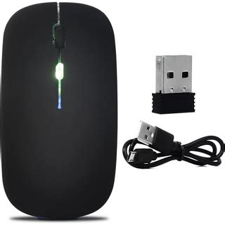 Mouse Sem Fio Wireless Bateria Interna Recarregavel Ghz Led Rgb