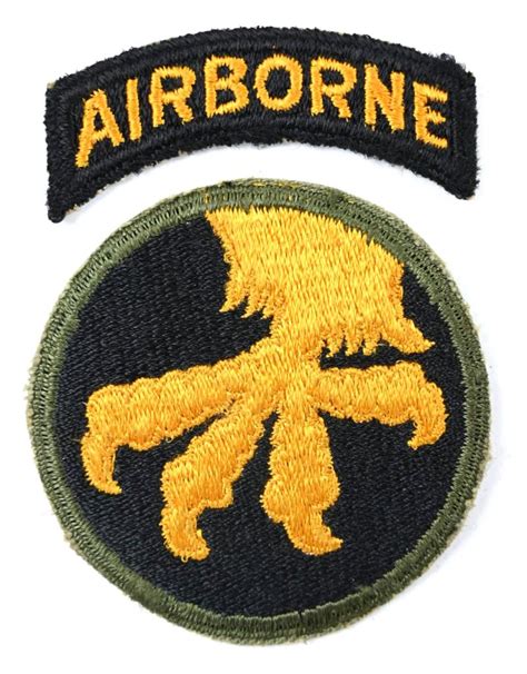 Worldwarcollectibles Us Ww Th Airborne Division Ssi